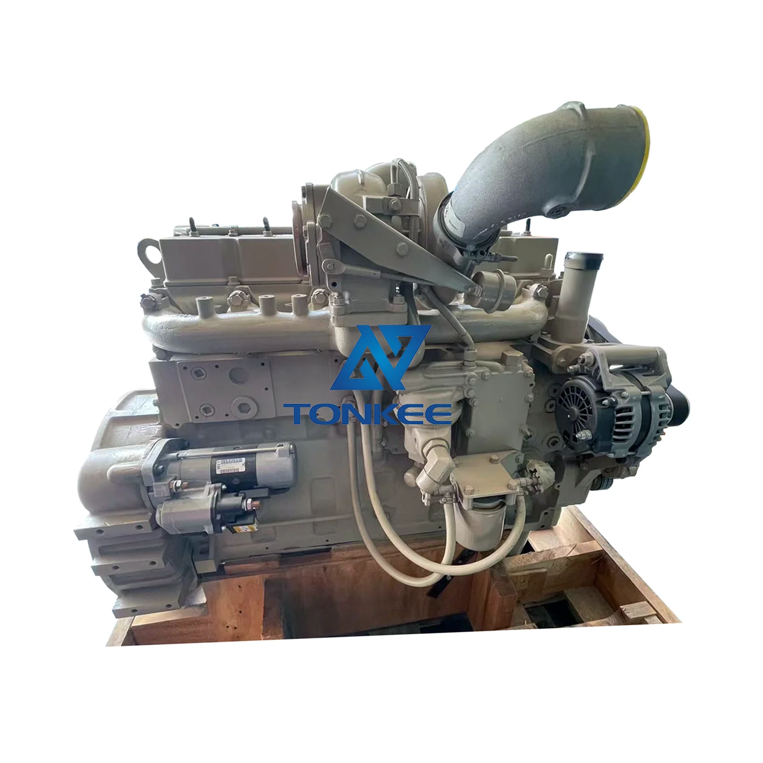 6C8.3 6CT8.3 Tier 2 186 KW 249 hp 2200 RPM diesel engine assy R320LC7 R330LC9S hydraulic excavator diesel engine assembly