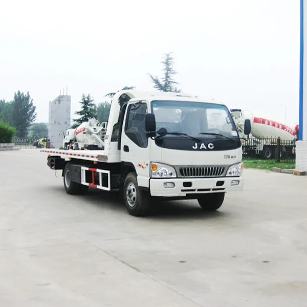 
ISUZU engine flatbed wrecker tow wreck truck for sale 