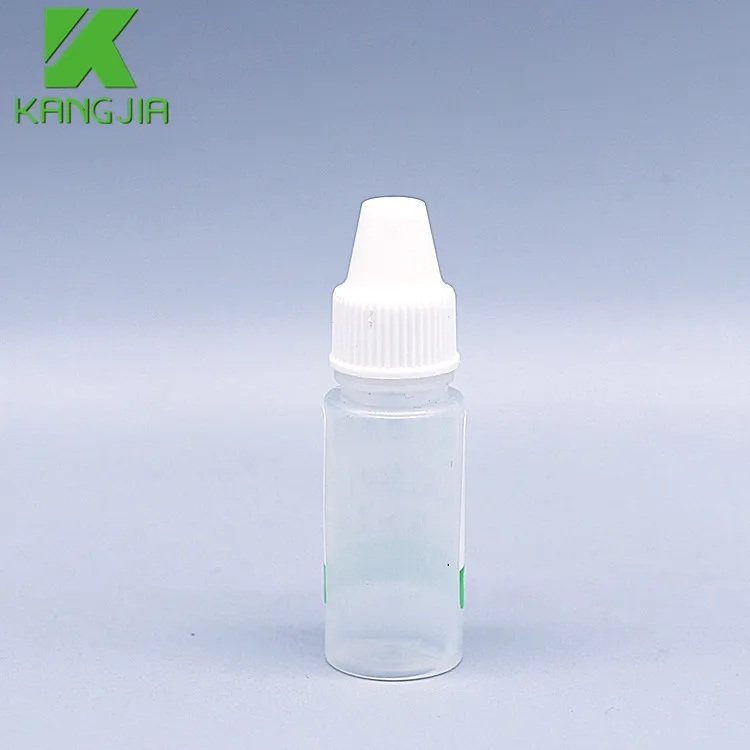 High Quality 7ml Plastic Dropper Bottles White leak-proof for Chemical Match the calibrator