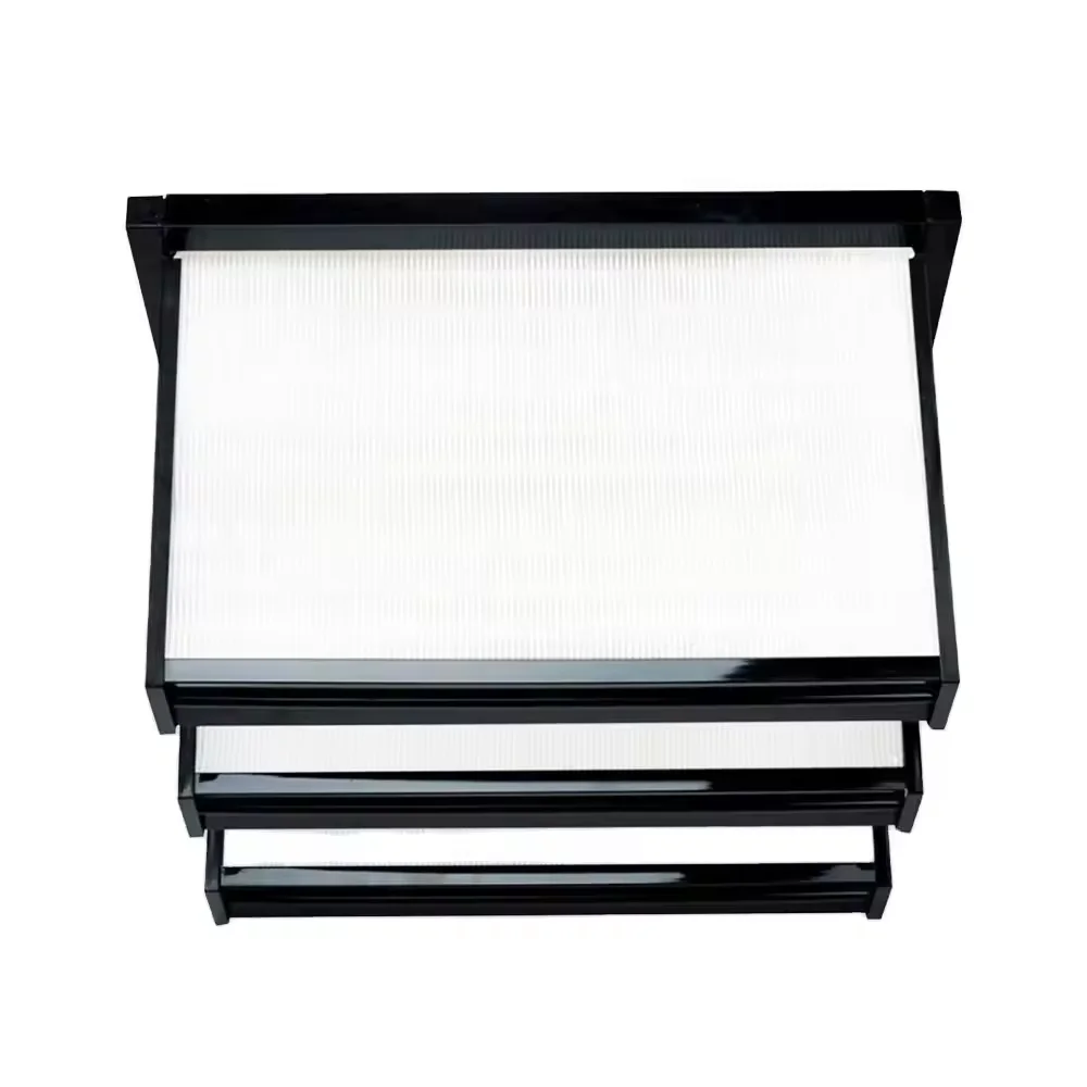 Glass fiber paper pre filter for h14 air purifier V-type HEPA air filter Hepa Filter Fiber Glass Media