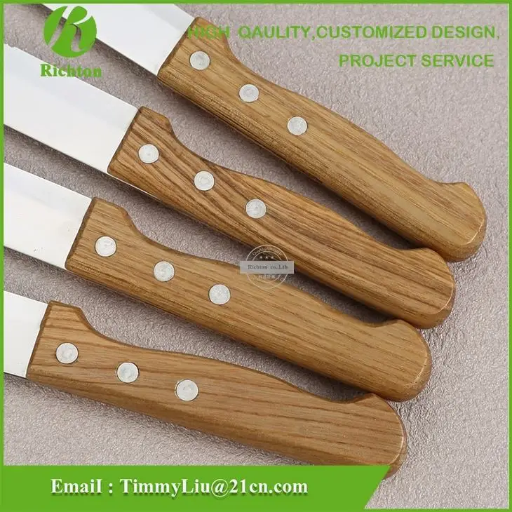 Factory Direct Sale 6/8/10pcs Stainless Steel Steak Knife Table Knives Set