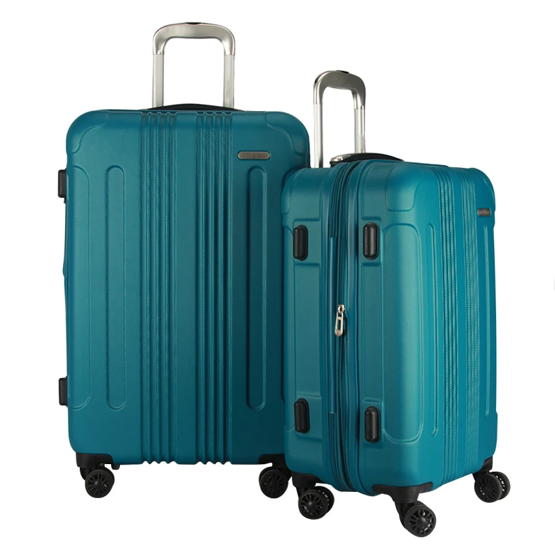Высококлассный деловой чемодан на колесиках, оптовая продажа, 20, 24, 28, 3 шт., синий Дорожный комплект чемоданов