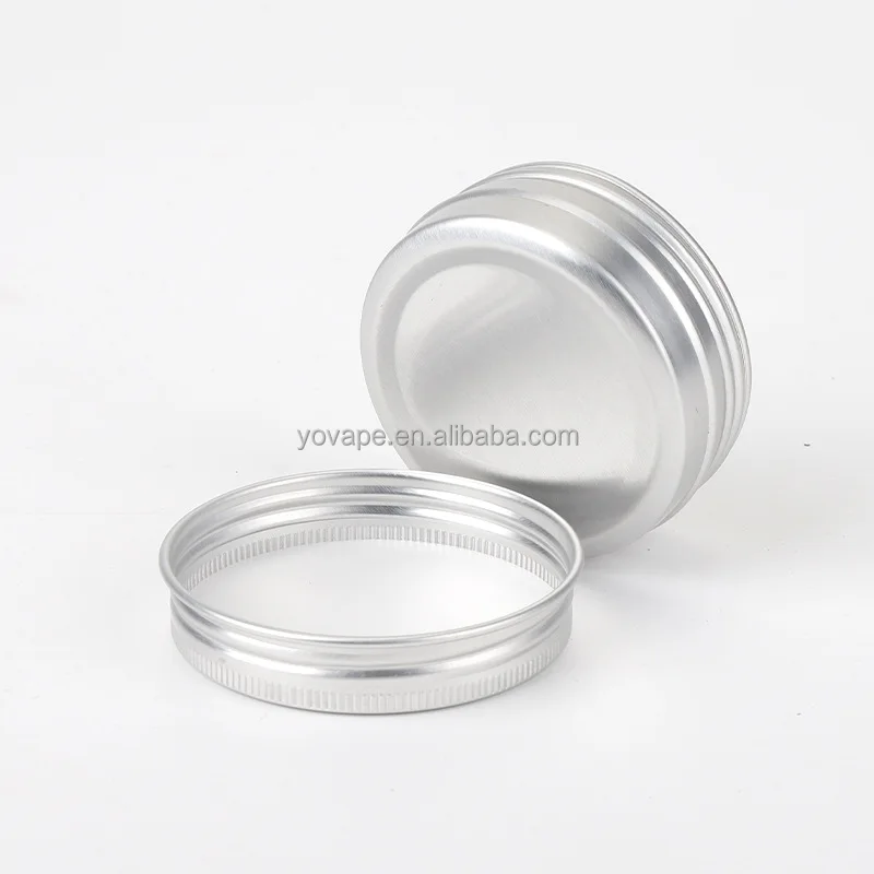 Tin Can Box with Airtight Lid Canister for Coffee Candy Storage 4 Oz 5 Oz 60g 100g 120g 150g Loose Leaf Tea Tin cans Container