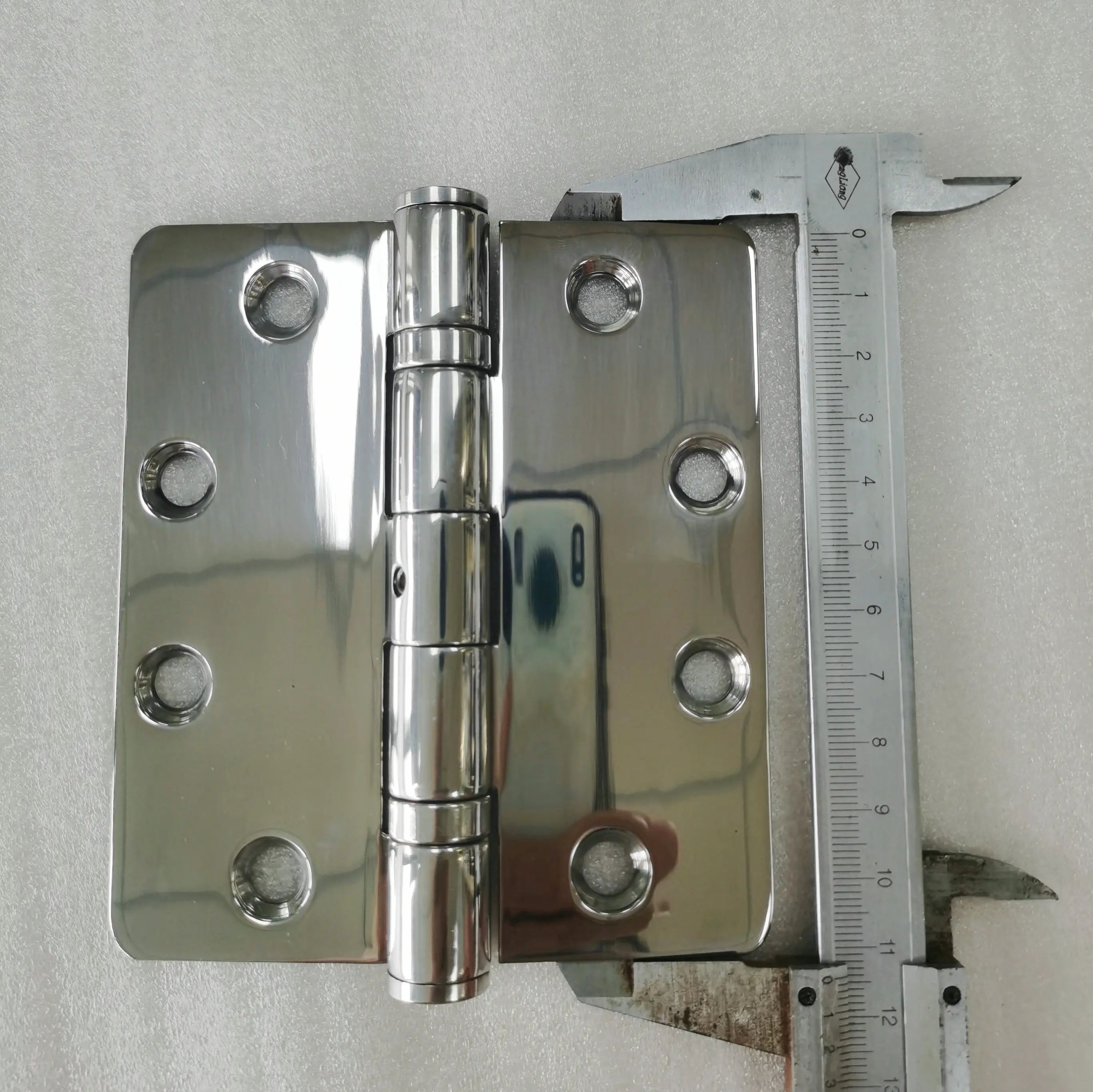 4 inch Commercial Hardware Accessory Stainless Steel Heavy Duty Gate Metal with Nonremovable Pin Solid Wood Flush Door Hinge