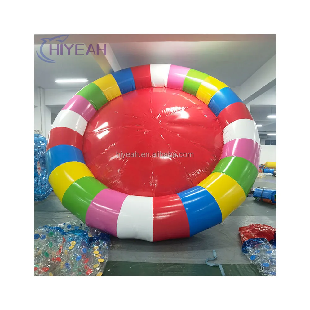 Inflatable banana boat yacht flying fish water disco motor boat toy rhubarb duck slide water rotating gyroscope