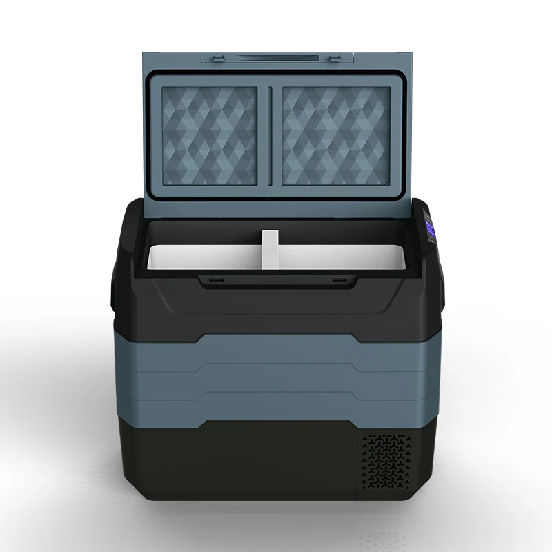 WAYCOOL TE55 50L 12V/24V AC100~240V Customized Car Fridge for Car Battery Charge with Compressor for Outdoor Camping and cars