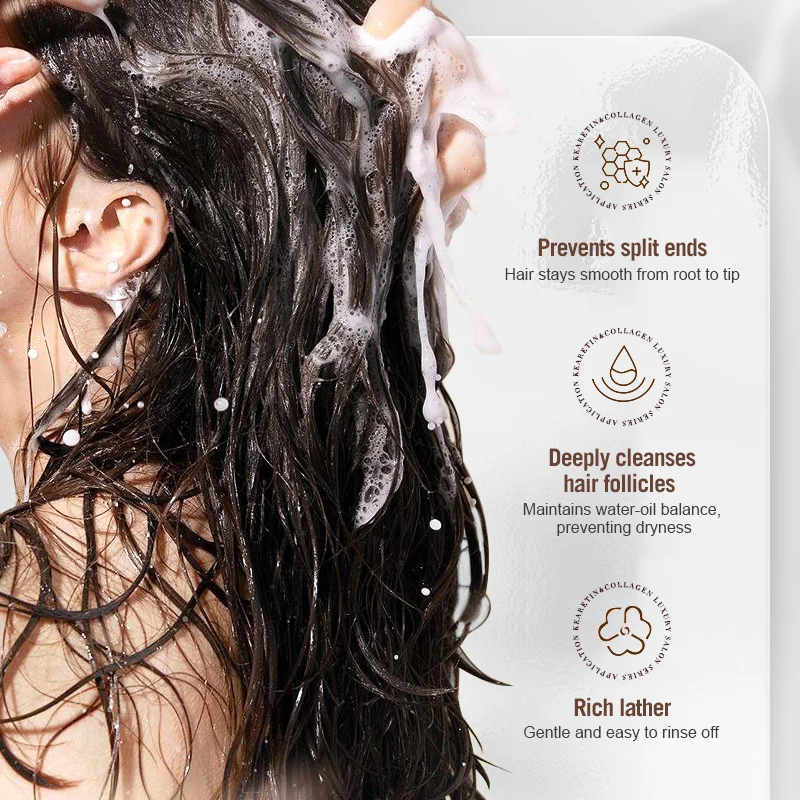 Oem/odm factory Private Label Keratin And Biotin Shampoo Keratin Smooth Shampoo Bio Keratin Shampoo