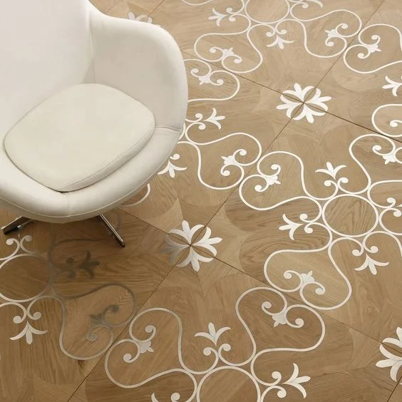 Waterproof Walnut Solid Wood Flooring Parquet with Steel