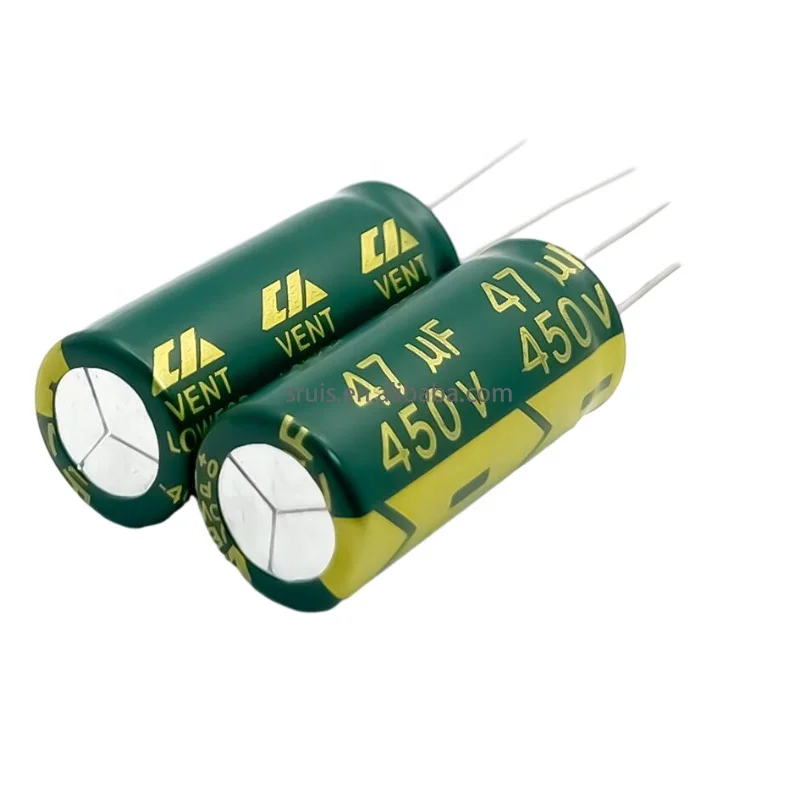 5-20pcs 47UF 100UF 220UF 330UF 470UF 680UF 1000UF 1500UF 2200UF 10V 16V 25V 50V-450V low ESR high frequency aluminum capacitor