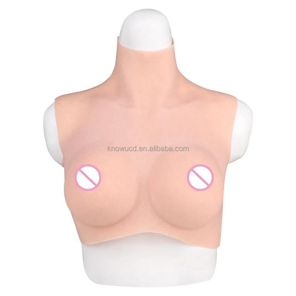 Silicone Breast Plate for Trandsgender Tits Crossdresser Drag Queen Silicone Breast Forms Boobs M2F