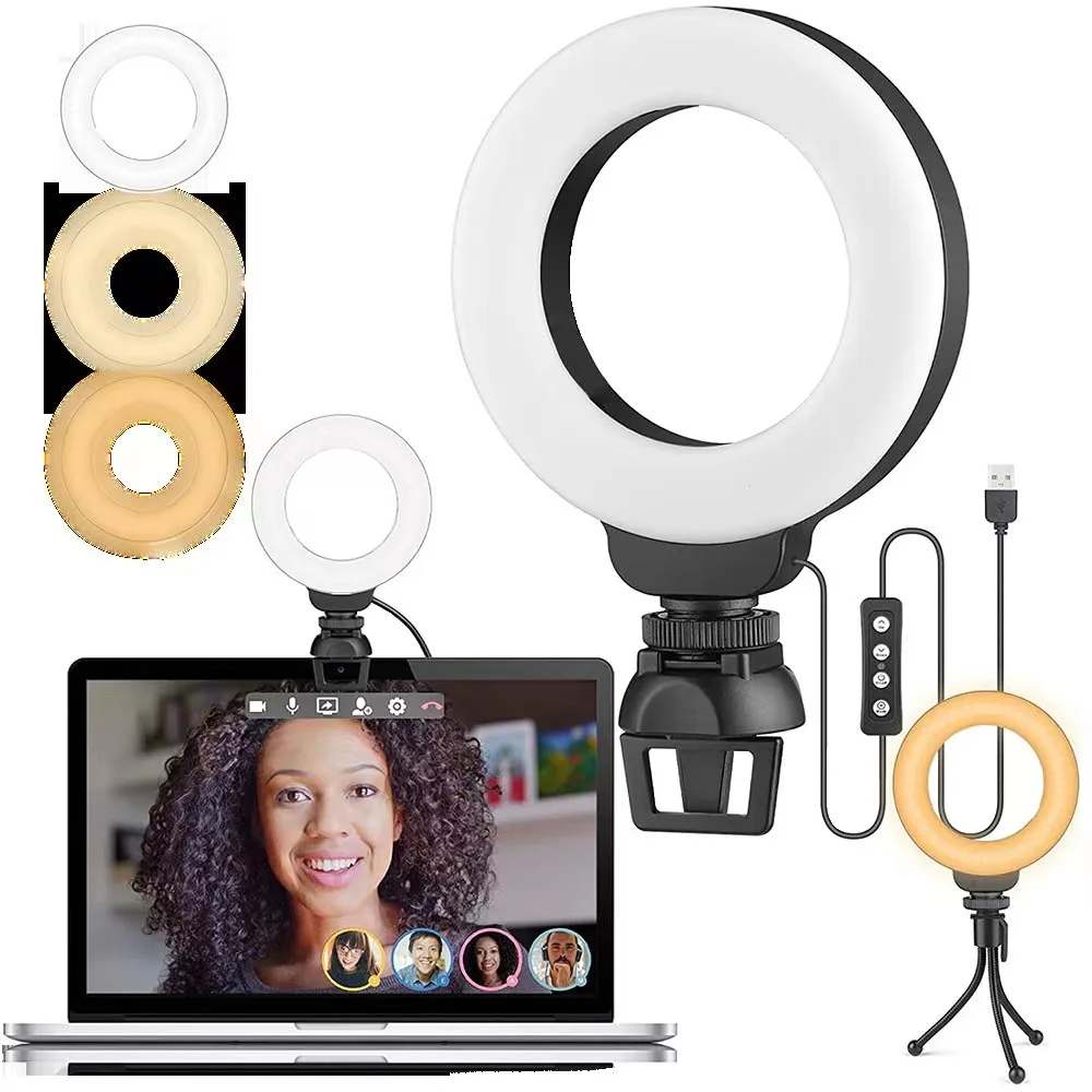 Hot Sale Custom Led Ring Light 8 10 12 14 18 21inch Professional Portable Photography Selfie Fill Ring Light With Tripod