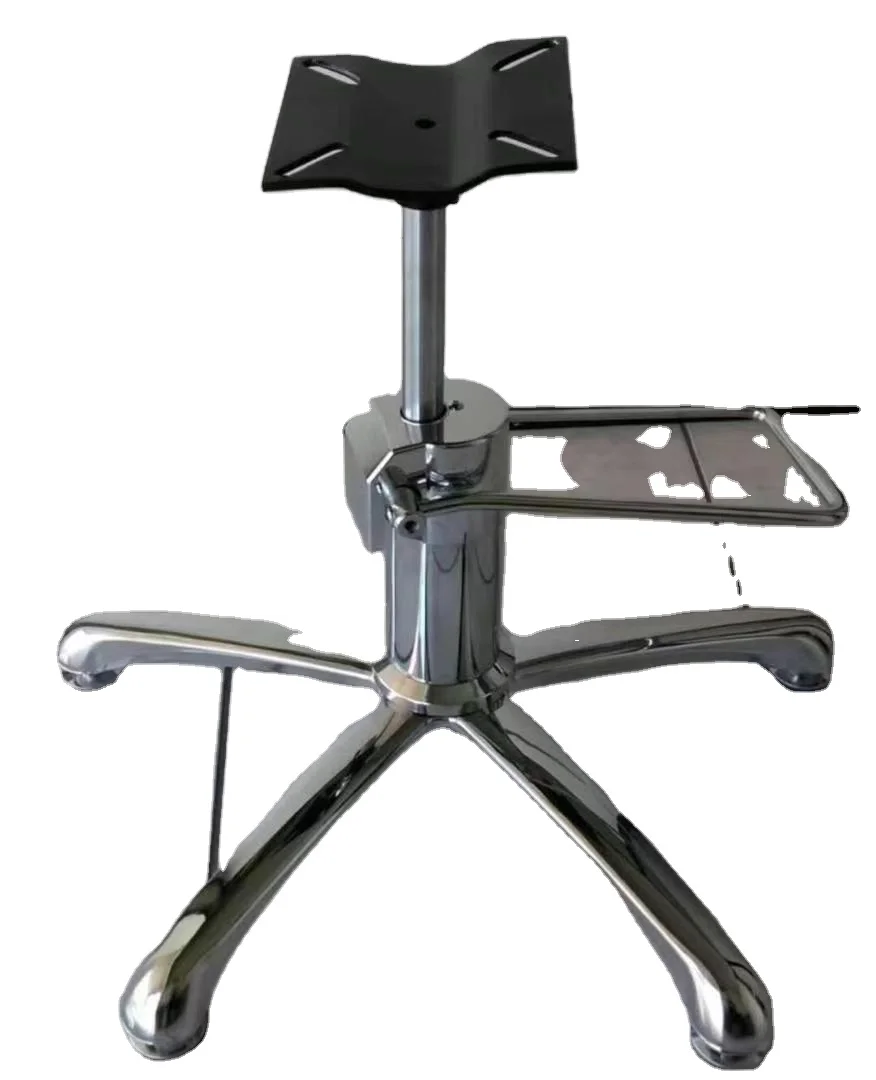 popular set  pump DA-12 and five star base and iron plate for whole sale for barber chair