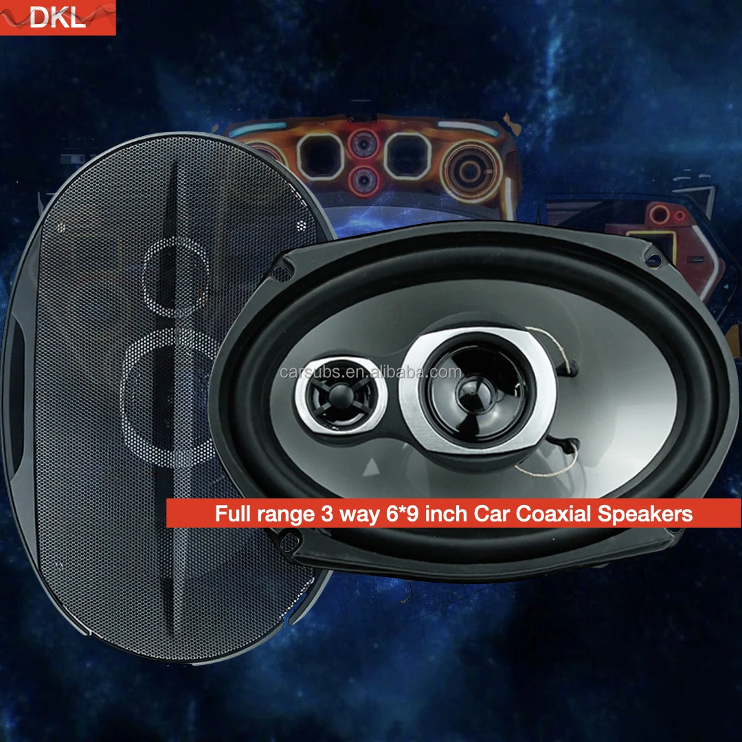 PL6943 Car Audio Subwoofer Speaker 6*9 inch 4-way Full range door speakers Strong Bass Car Coaxial Speakers