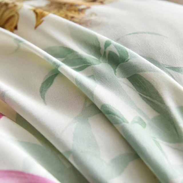 Wholesale OEM/ODM Custom textile seamless cotton fabric for bed sheets