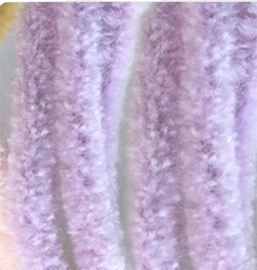 2024 new products  9mm 1m fuzzy sticks and twist sticks,moru,wool pipe cleaner,super wool material.