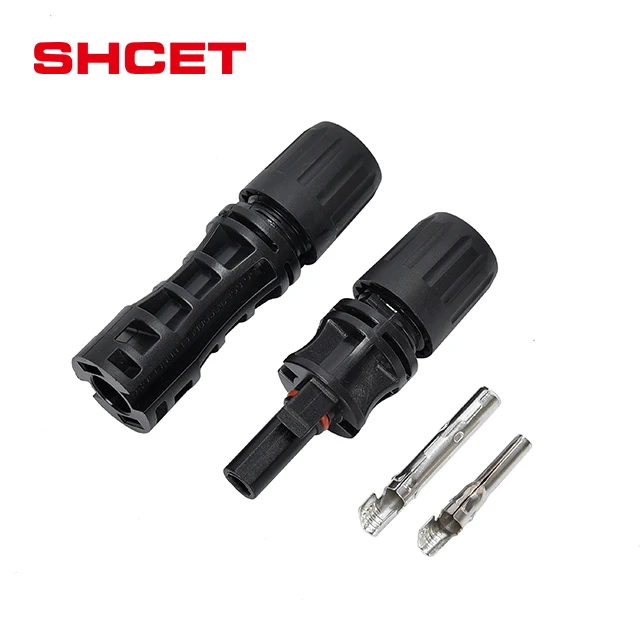 1000V 1500V DC male and female pv solar PPO PC connector panel  magnetic electrical cable connector high current electric 2 pin