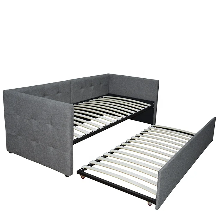 Новейший дизайн Willsoon мебель для спальни односпальная кровать диван-кровать с обивкой двуспальная