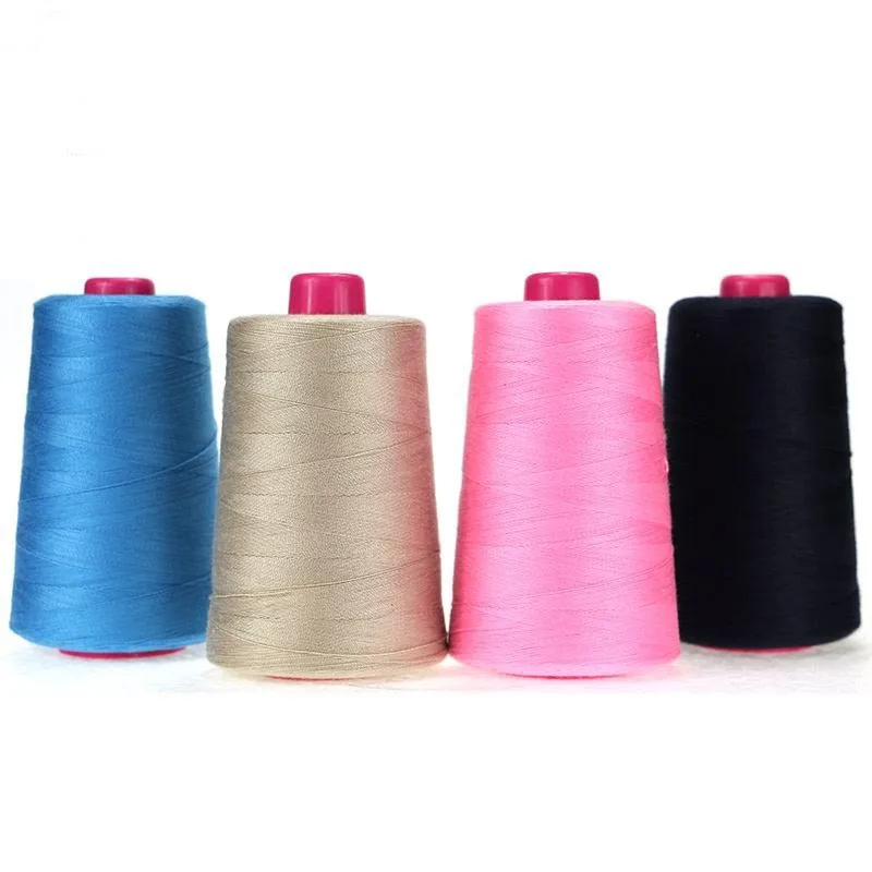 
Wholesale ring spun 20s/2 5000 yard 100% polyester sewing thread for sewing machine best price 