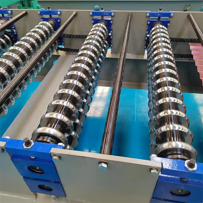 Color Steel Arc Corrugated Metal Iron Roofing Sheet Roof Roll Former Machine Making Machinery