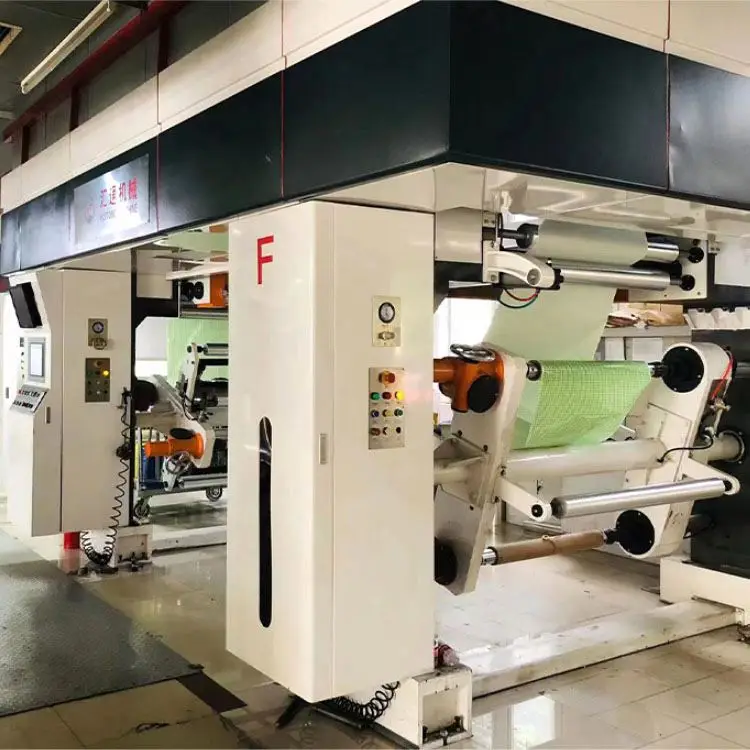 Used Superior Performance High Efficiency Rotogravure Printing Machine With Automatic Grade From Reliable Manufacturer