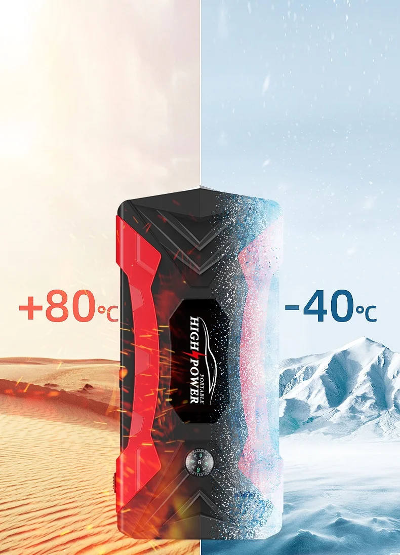 Gilgle 99800mAh Car Power Bank 4 in 1 car battery jump starter for Yacht Motorcycle SUV