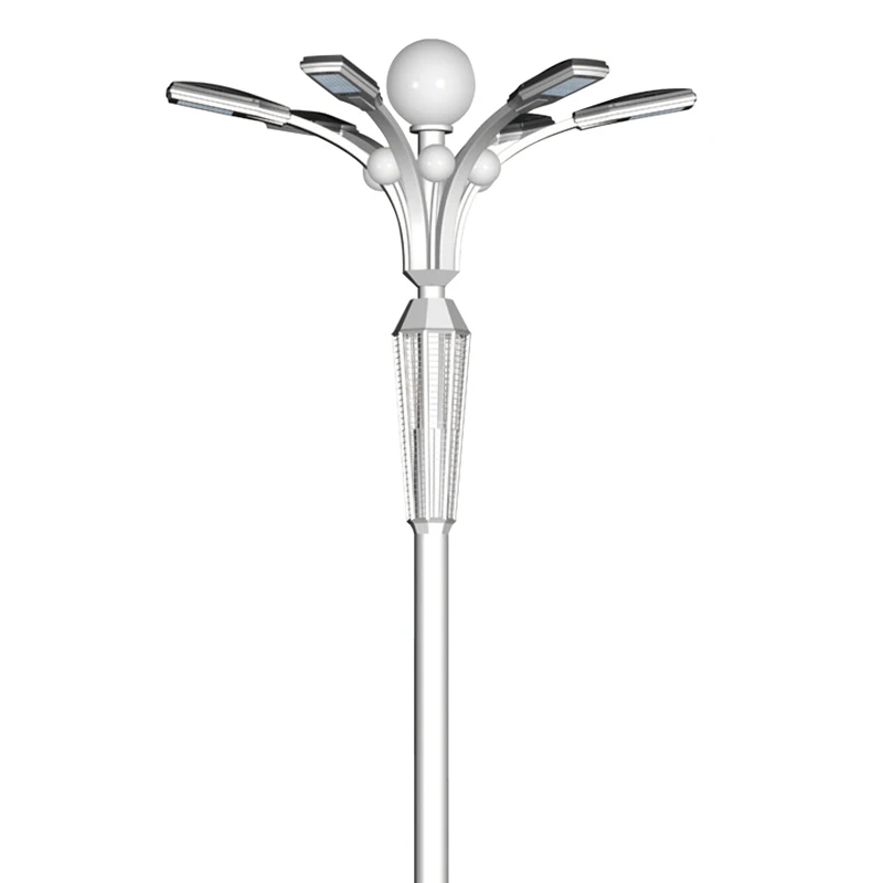 Aluminum Cob IP66 Outdoor Smart Pole LED Street Light Housing 50 watt