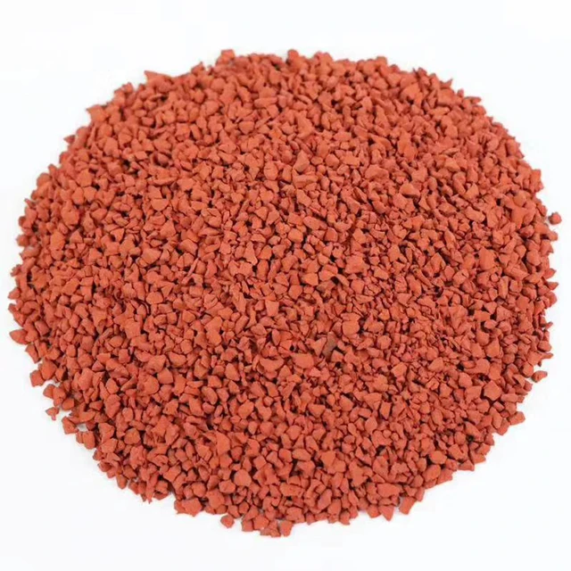 Beautiful Color Ground Epdm Particles Non-Toxic Rubber Runway Factory Wholesale Epdm Rubber Granules For Sale