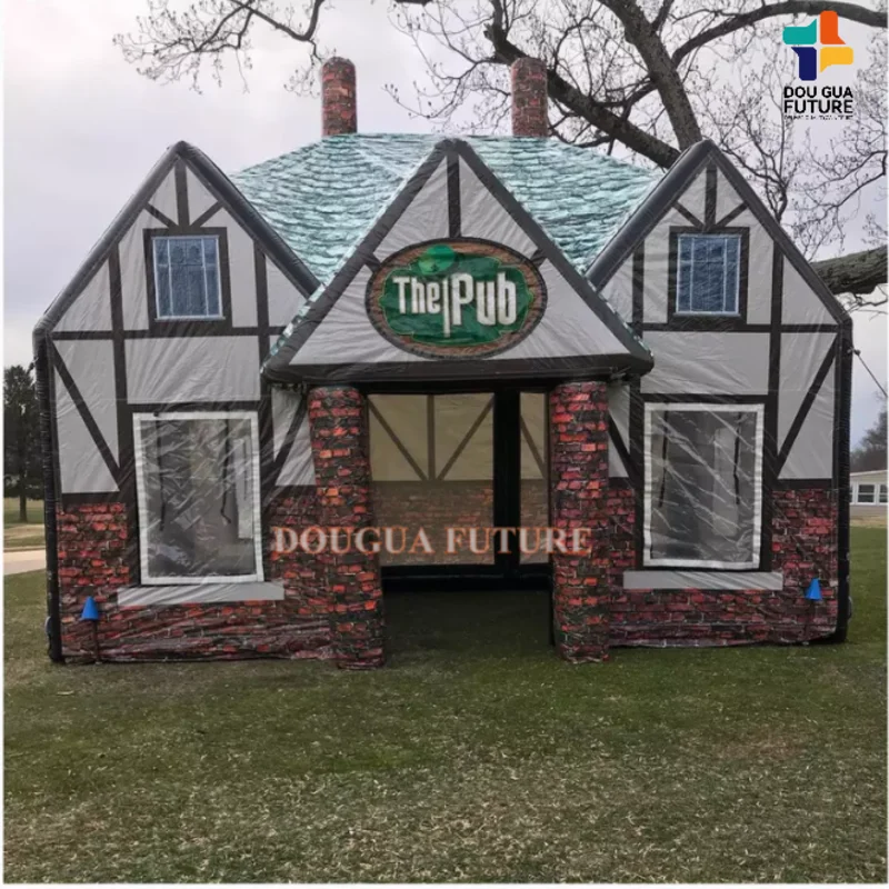 Large nightclub Cube Inflatable Pop up Nightclub Inflatable Bar for sale