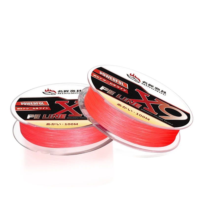 Многонитевая плетеная рыболовная леска Colorfast 100 м из суперполиэтилена с 9 нитями и плавающим