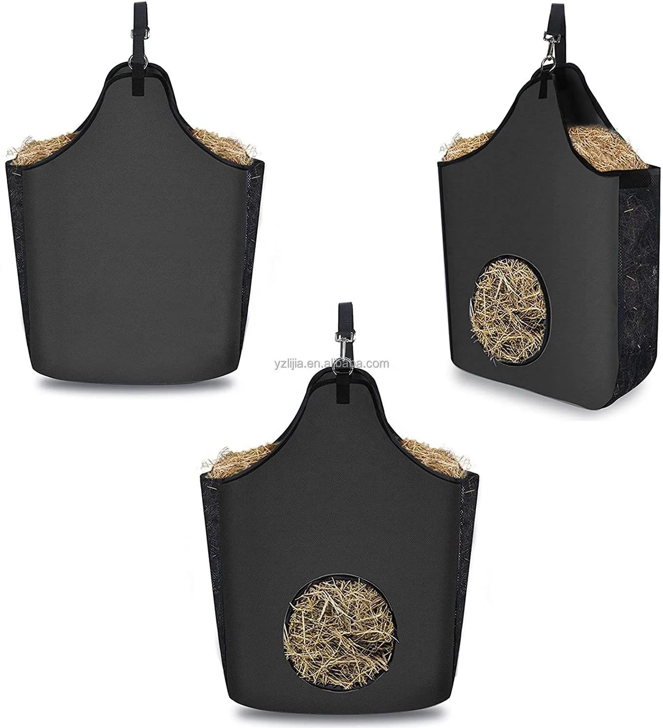 Lightweight Hot Sale Slow Feeder Horse Hay Bag with Custom Logo Horse Hay Net for Equestrian sports