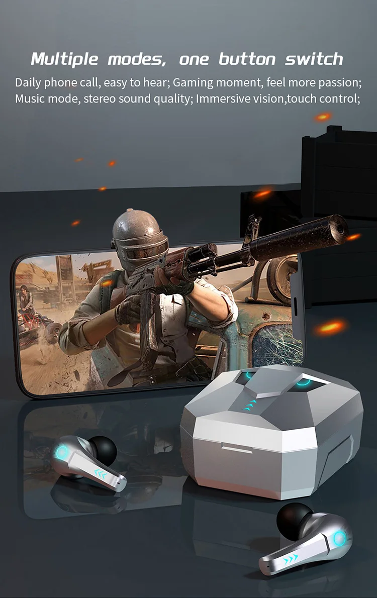 gaming in-ear earphones earbuds