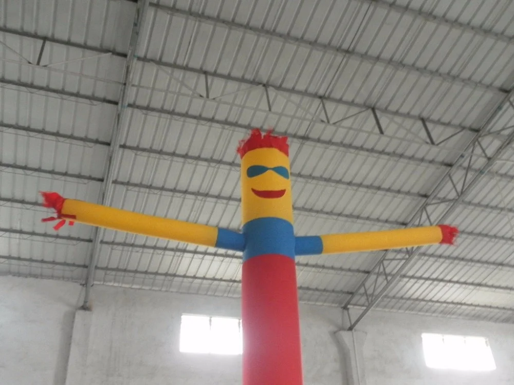 custom made inflatable sky dancer with arrow, outdoor for sale inflatable air dancer for advertising