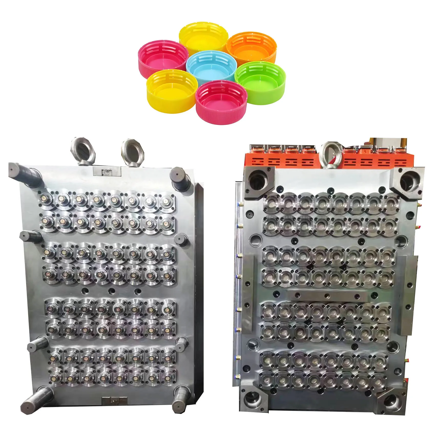6 to 72 cavity injection plastic cap mould mold