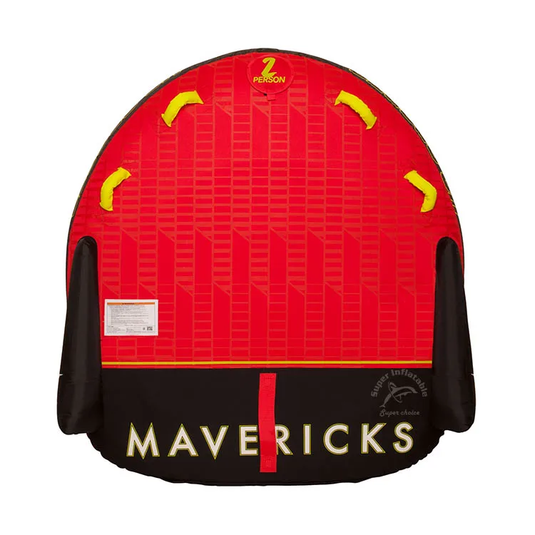 Watersport 2 Riders PVC Best Inflatable Water Ski Towable Deck Tube Board For Boating