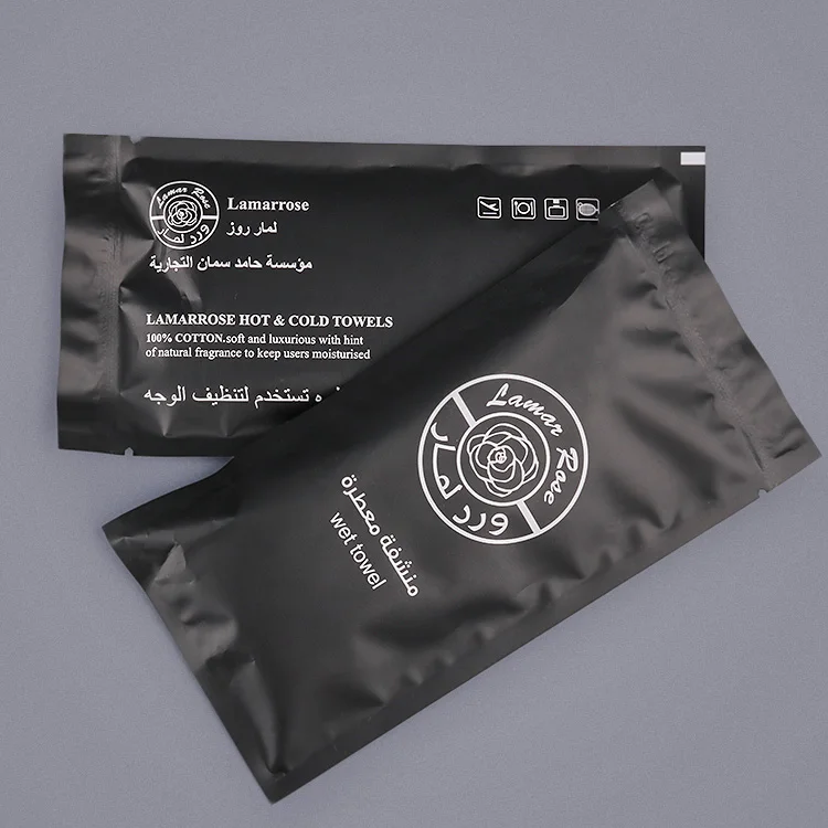 Shop Fresh Wet Towels Refreshing Tissue OEM 100% Cotton Airline Coffee Restaurant 8g