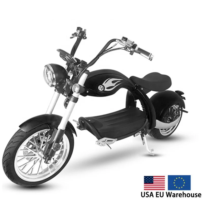 EU Warehouse Motor 1500w Citycoco Scooter Electric
