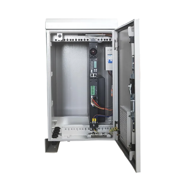 12U telecommunication 5G outdoor cabinet IP55 telecom cabinet SNMP function RS485
