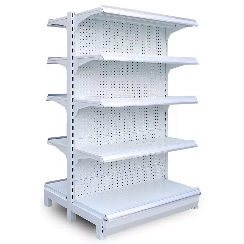 Customized Good Quality Gondola Supermarket Shelf Gondola Stacking Racks & Shelves