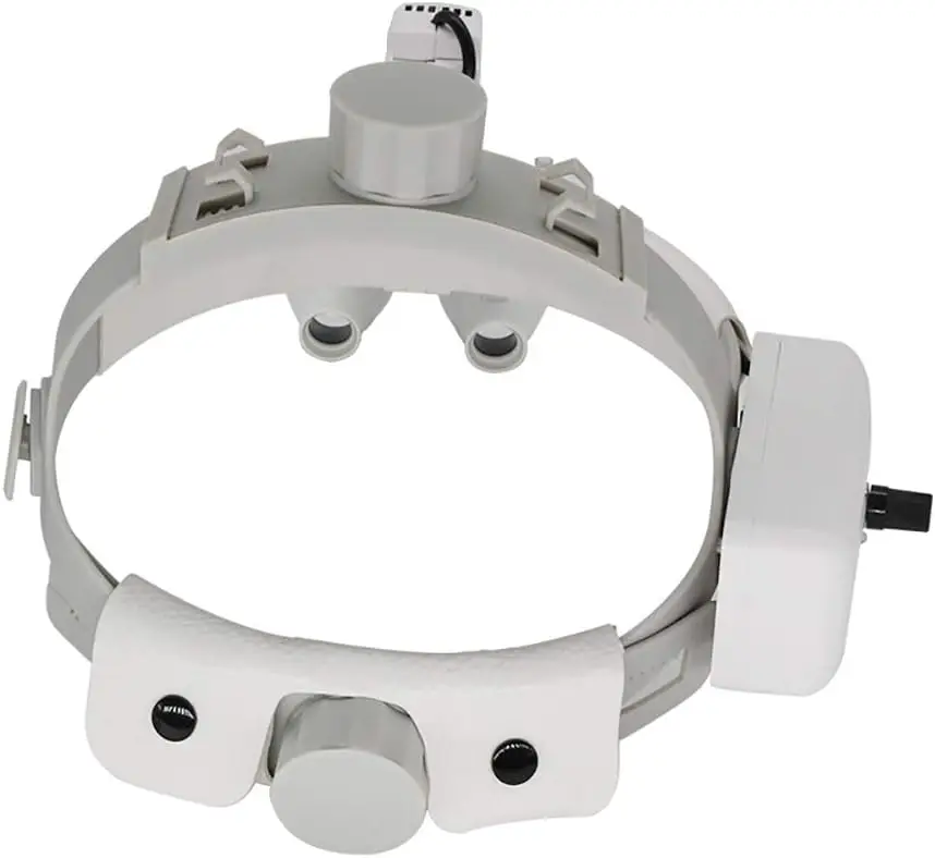 2.5X/3.5X Dental LED Surgery Headlight Loupe Headband Ent Specific Rechargeable 5W Cold LED Light Source Surgical Headlamp