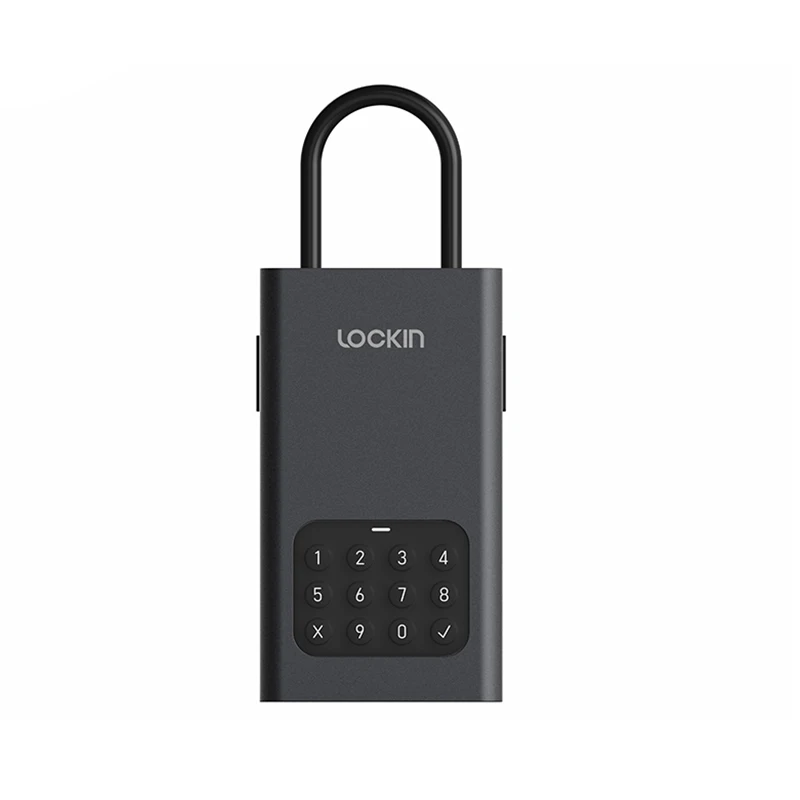 Xiaomi LOCK in Smart Key Storage Lock Box L1 Wireless Password Key Safe Alloy Box IPX5 Waterproof for Tuya APP