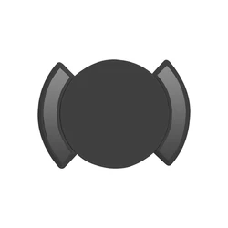 Qidian Smartphone Gadgets Plastic Clip Wireless Charging Friendly Phone Grip Kickstand Finger Ring Holder For Magsafe Grip