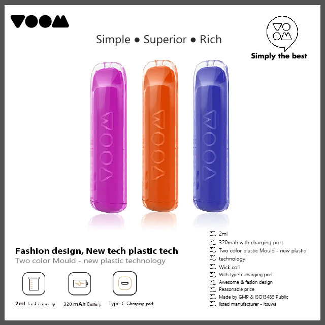 Itsuwa Voom Iris Mini 600 A испарительная ручка мой выбор электронная сигарета вейп со скидкой Vacpack
