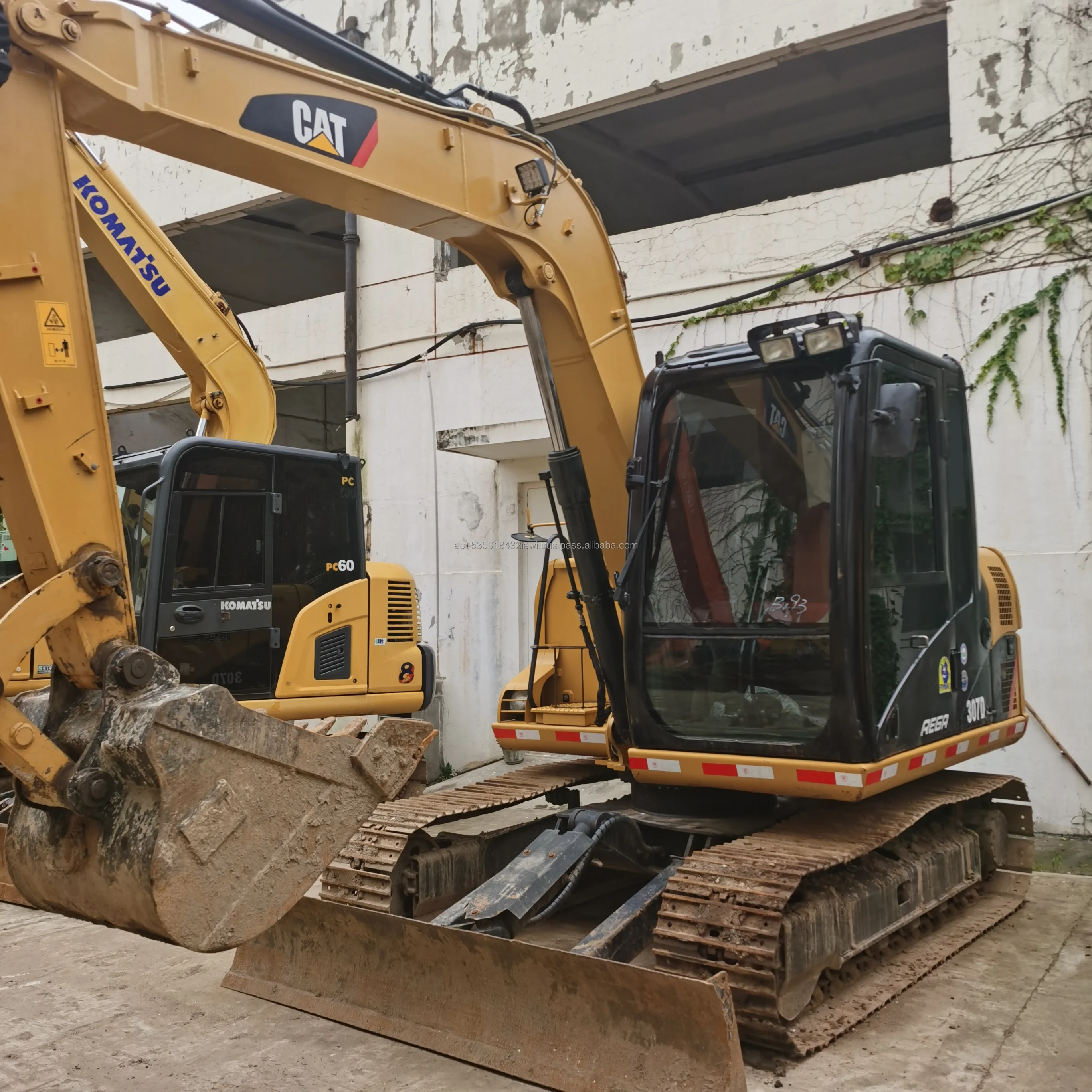Crawler Hydraulic Caterpillar 307D Excavator Cheap Price Good Conditions Used Engineering & Construction Machine