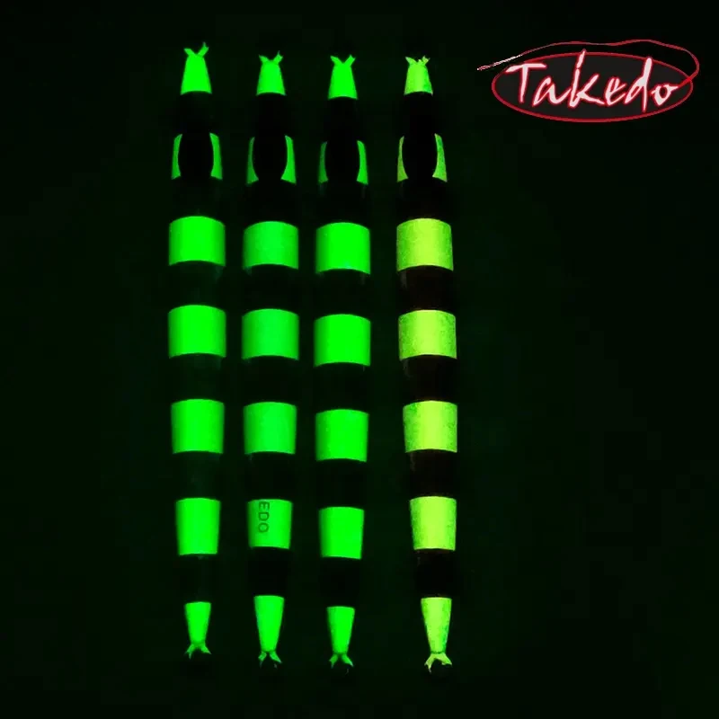 TAKEDO JY22 300g 22cm  Lead Metal Jig Deep Sea Fast Sinking Speed Fall Bait Luminous Slow Jigging Fishing Lures