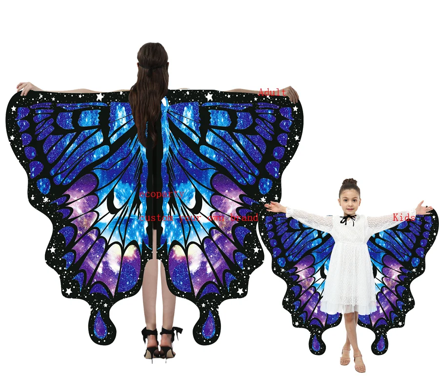 Wudimiqi  Belly Dance Butterfly Wings Kids Performance Stage Wear Women Dancer Clothes Adult Bellydance Costume Wings Cosplay