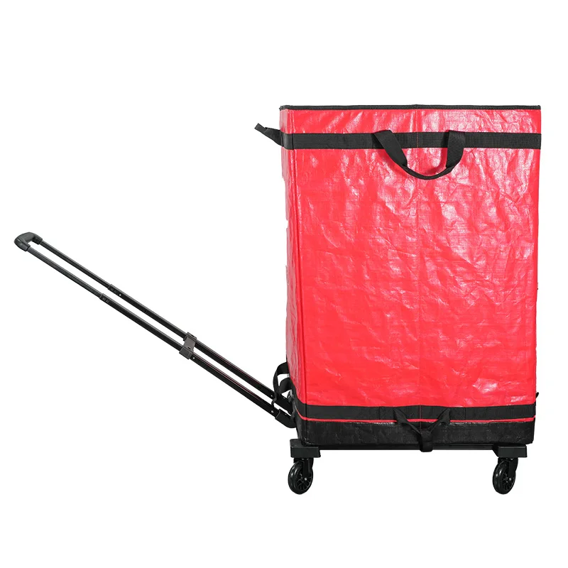 Folding Logistic Transfer amazon Express Bag For Packages Roll Cages With Shelves