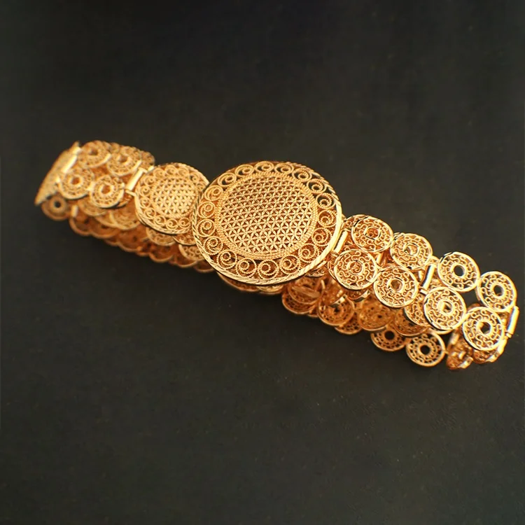 New fashion gold plated belt stock wholesale bridal wedding jewelry for women