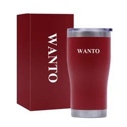 Wanto 12oz 20oz 30oz 40oz Wholesale Best Selling Stainless Steel Double Wall Tumbler Cup Manufacturer With Sliding Lid