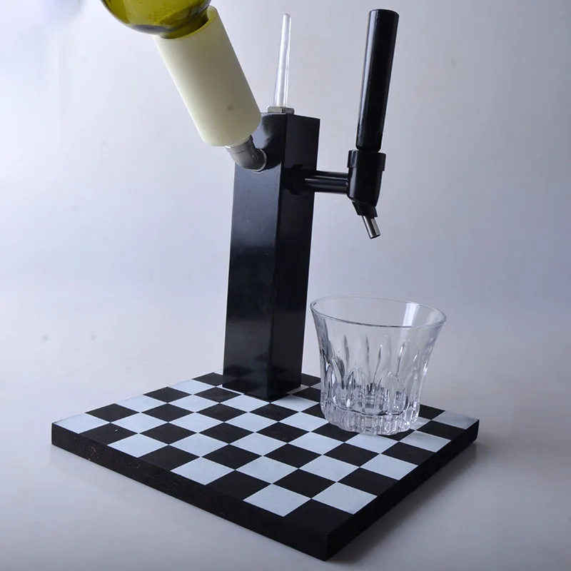 Dispenser Liquor Wooden Box with Spout