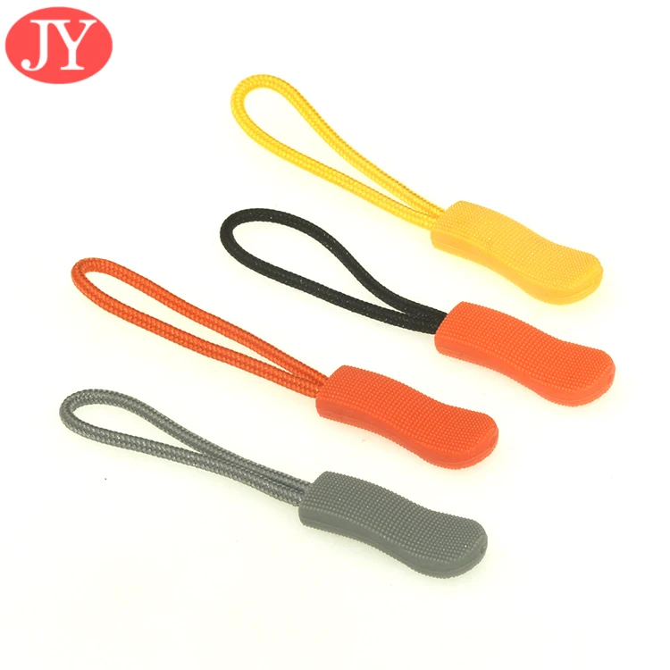 5# Zip Puller Custom Color Coil Zipper Non Lock Zip Runner With Water Drop Puller